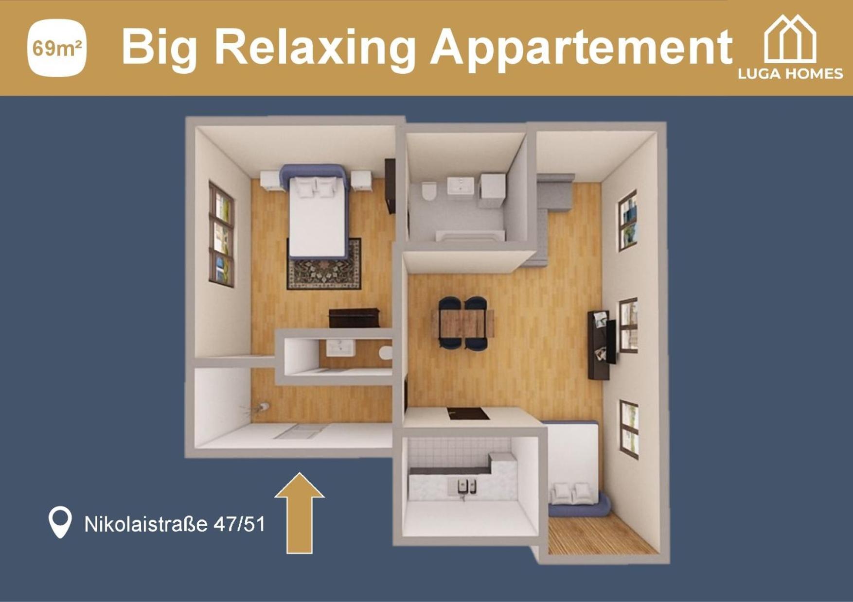 Luga Homes - Nikolaikirche Apartment *